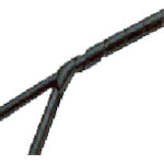 PANDUIT Spiral Wrapping Polyethylene Weather Resistant Black T25F-C0 1 Roll
