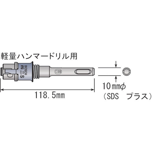 Bosch Polyclick Shank SDS S PC-SDS/S 1 piece