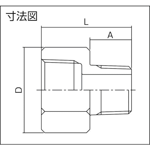 FLOBAL Female/Male Socket (SCS13A) 04101405 VMF-0402 1 pc