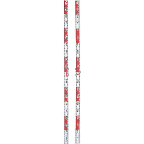 ＭＹＺＯＸ　二ツ折標尺　２ｍ×２ツ折＜ＬＲ−２２＞　LR22　1 本