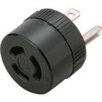 Meiko Hook-and-loop conversion adapter ground 2P black MH2986B 1 piece