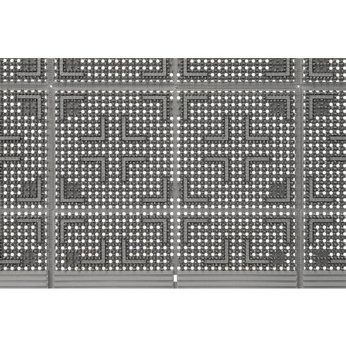 콘도르 에백 옥외용 매트 크로스 하드 매트 #6 600mm×900mm 그레이 F-112-6-GR 1장
