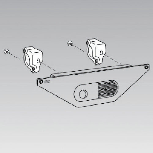 Unit Talk Navi Hole Clamp 2-Piece Set 305-514 1 Set