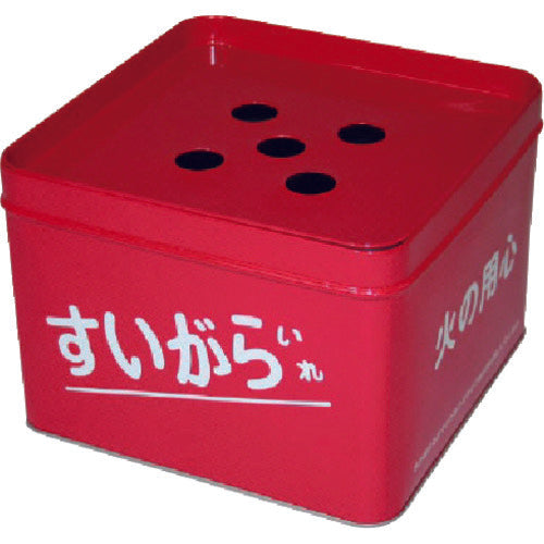 Unit cigarette butt container (box only) Tinplate 240 x 240 x 170 mm 376-03 1 piece