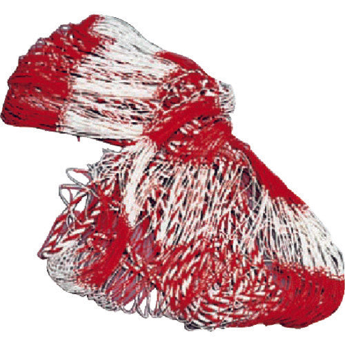 ユニット　紅白ネット　ポリエチレン　寸法：１×１０ｍ　376-59　1 枚