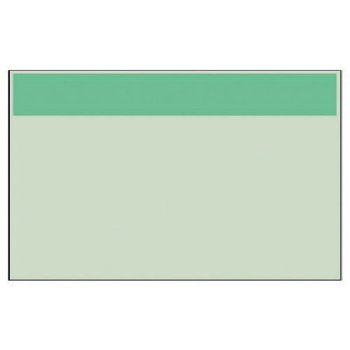 Unit piping identification sheet, light green, extra small, Unisheet, 250 x 300, 416-151, 1 sheet