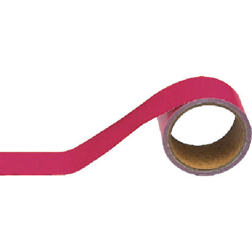 Unit Pipe Identification Tape Light Red Purple (Small) Aluminum 50mm Width x 5m 446-07A 1 Roll