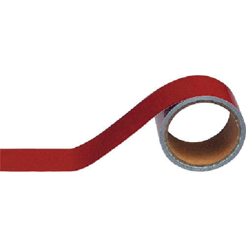 Unit Pipe Identification Tape Dark Red (Extra Small) Aluminum 25mm Width x 5m 447-21 1 Roll