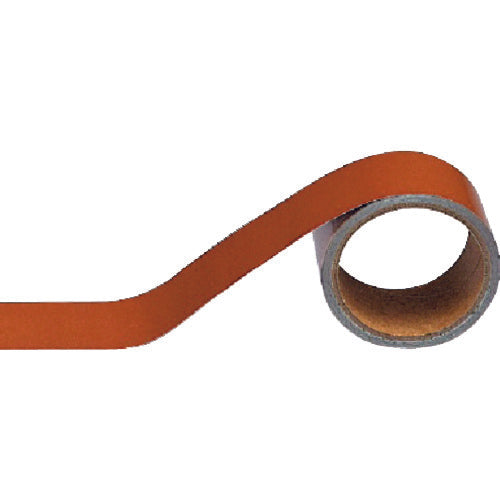 Unit Pipe Identification Tape Brown (Very Small) Aluminum 25mm Width x 5m 447-22 1 Roll