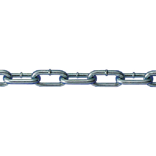 Unit Link Chain Wire diameter 4.8φ (1m) Iron (nickel plated) 860-57 1 piece