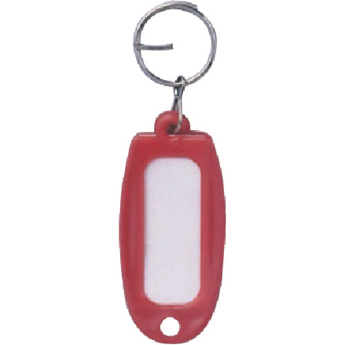 유닛 컬러 네임 태그 레드 10개 1조 60×27×3 877-81 1조