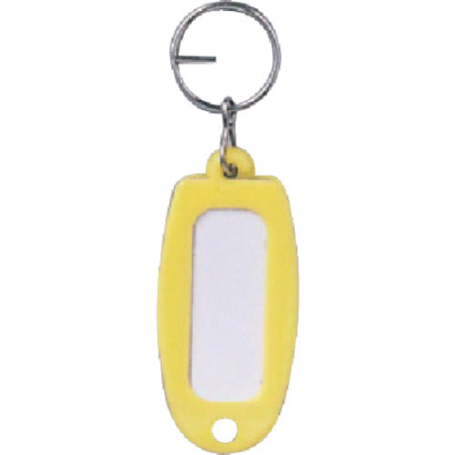 유닛 컬러 네임 태그 옐로우 10개 1조 60×27×3 877-84 1조