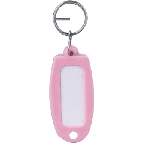 유닛 컬러 네임 태그 핑크 10개 1조 60×27×3 877-85 1조