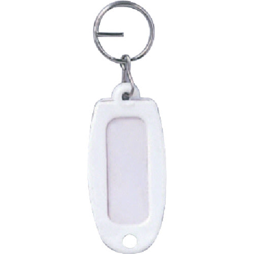 유닛 컬러 네임 태그 화이트 10개 1조 60×27×3 877-86 1조