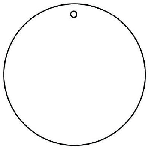 ユニット　白無地板　１０枚組　エコユニボード　７０Ф×２厚　886-39　1 組