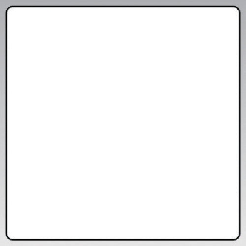 Unit White Plain Board Eco Uniboard 300 x 300 x 2 Thickness 887-16 1 Sheet