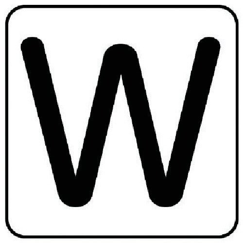 ユニット　配管ステッカー　Ｗ（極小）　アルミ　３０×３０　１０枚組　AS.25.23SS　1 組