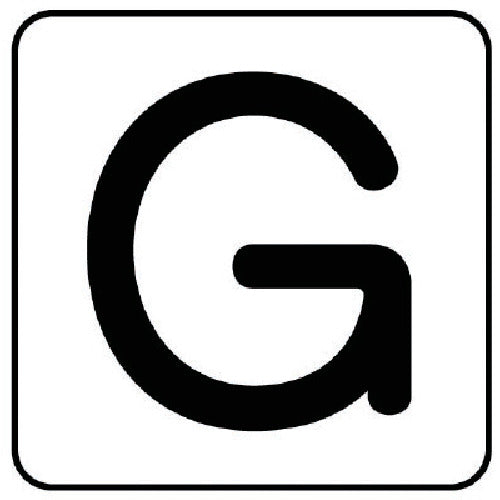 유닛 배관 스티커 G(극소) 알루미늄 30×30 10매 세트 AS.25.7SS 1 세트