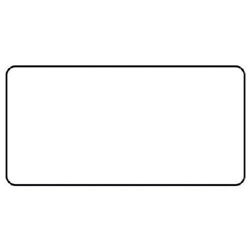 유닛 배관 스티커 화이트 무지(대) 알루미늄 80×150 10매 세트 AS.3.30L 1 세트