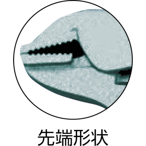 EBI Vise Pliers Straight Type 216mm V250N 1 piece