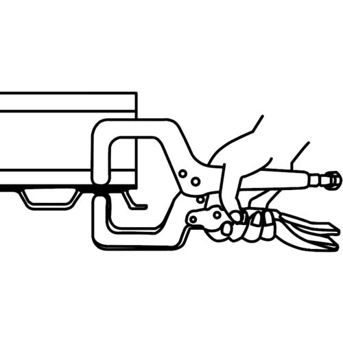 EBI Vice Pliers C-Type 165mm VC150N 1pc