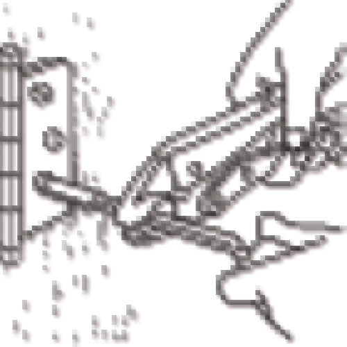 EBI Vise Pliers Curved Type 178mm VM175 1pc