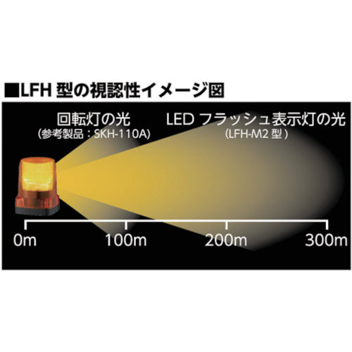 PATLITE LED flash indicator light LFH-M2-G 1 unit