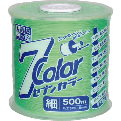 たくみ　７ＣＯＬＯＲ　細　グリーン　５００Ｍ　4809　1 巻