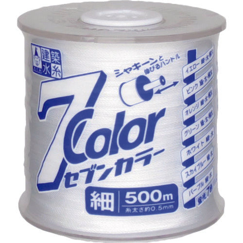 たくみ　７ＣＯＬＯＲ　細　ホワイト　５００Ｍ　4812　1 巻