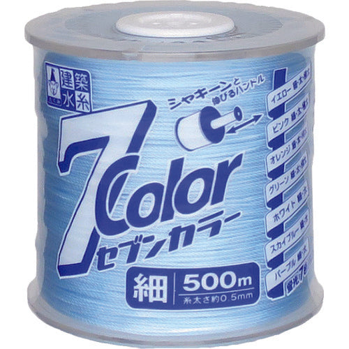 たくみ　７ＣＯＬＯＲ　細　スカイブルー　５００Ｍ　4815　1 巻