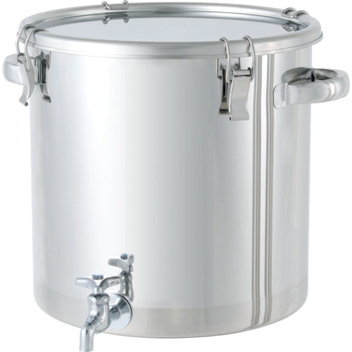 ＭＯＮＯＶＡＴＥ　ステンレスタンク　ストレート密閉タンク（蛇口付）　６５Ｌ　CTH-W-43　1 個