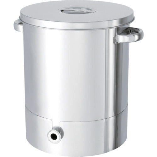 MONOVATE 스테인레스 스탠크 편 테이퍼형 범용 용기 65L KTT-ST-43 1개