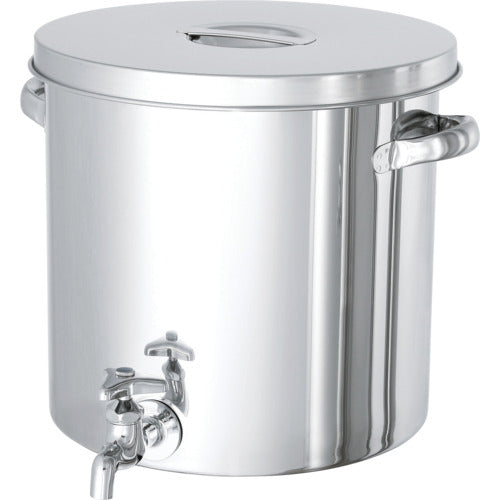 ＭＯＮＯＶＡＴＥ　ステンレスタンク　ストレート貯蔵用タンク（蛇口付）　１００Ｌ　ST-W-47H　1 個