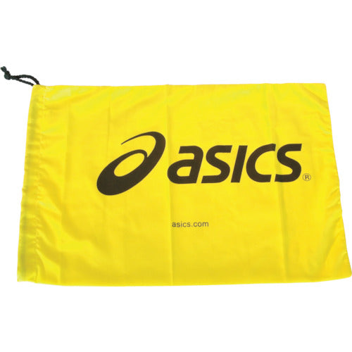 ＡＳＩＣＳ　シューバッグ（Ｍ）　イエロー（２８×４０ｃｍ）　TZS986.04-F　1 枚