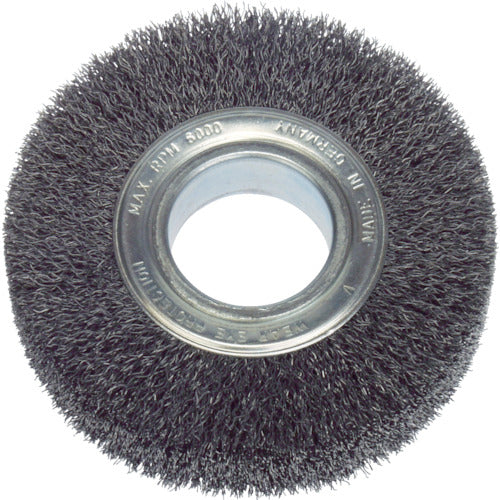 LESSMANN Wheel Brush 100mm 0.3 Steel Wire 323163 1 pc