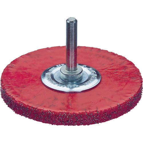 LESSMANN [Sold out and discontinued] Safety shaft mounted wheel brush, steel wire, 0.3, φ50, 415160, 1 piece