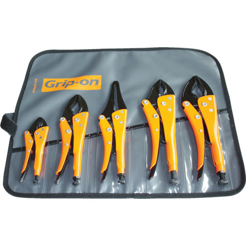 GRIP-ON Grip Pliers Set GK-SET5 1 S