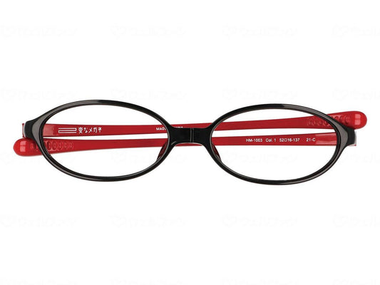 Hug Ozawa Strange Glasses BLACK/RED +3.5