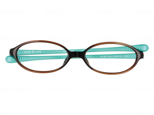 Hug Ozawa Weird Glasses LIGHTBROWN/TURQUOISE +2.0