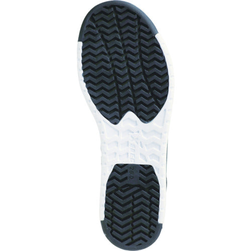 ジーベック　スーパーめちゃ軽セフティシューズ　チャコールグレー　２４．５ＣＭ　85114-25-245　1 足