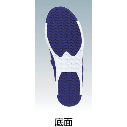 ジーベック　スーパーめちゃ軽セフティシューズ　ブルー　２３．０ＣＭ　85114-40-230　1 足