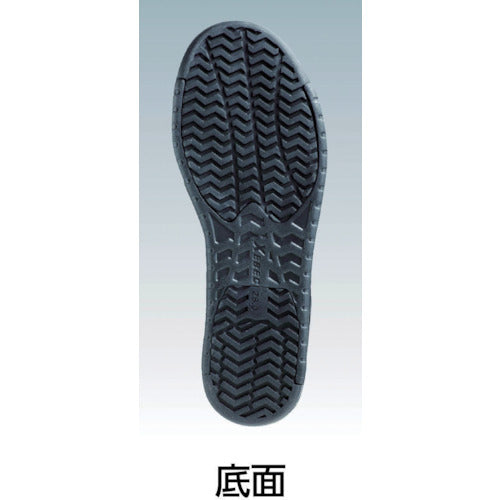 ジーベック　スーパーめちゃ軽セフティシューズ　ブラック　２４．５ＣＭ　85114-90-245　1 足