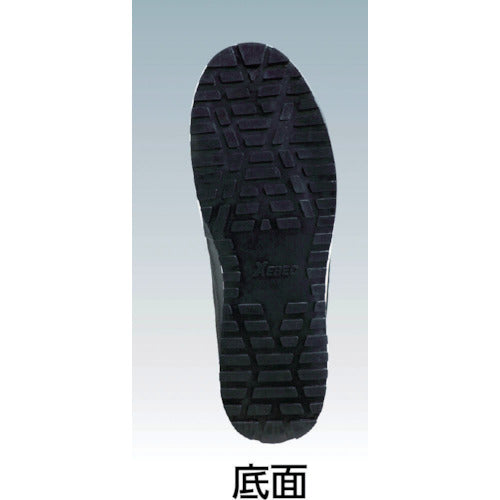 ジーベック　ＺＩＰアップ耐滑セフティシューズ　８５１１８　ブラック　２８．０ＣＭ　85118-90-280　1 足