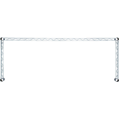 ＩＲＩＳ　５３０７３１　メタルラックコの字バー　１２０ｃｍ　MR-120BK　1 本