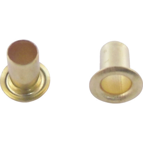 ＴＲＵＳＣＯ　電気ハトメ　３．０Ｘ４．０　５００個入　（ブリスターパック入）　P-THP-D34　1 PK