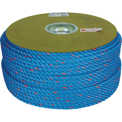 Yutakamake Taston Rope Blue Drum Roll 9φ x 150m Blue PRVP-52 1 Roll