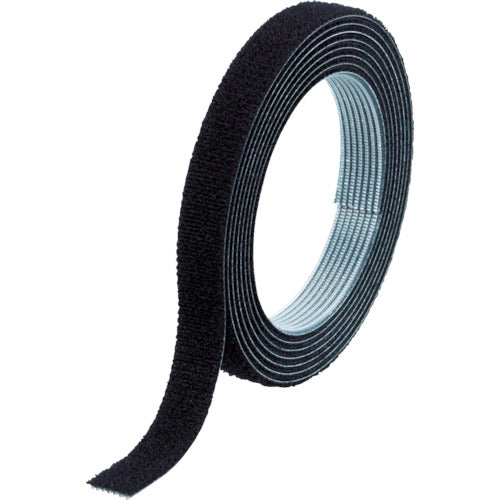 TRUSCO Magic Band [R Down] Binding Tape Double-Sided Width 40mm Length 1.5m Black MKT-4015-BK 1 Roll