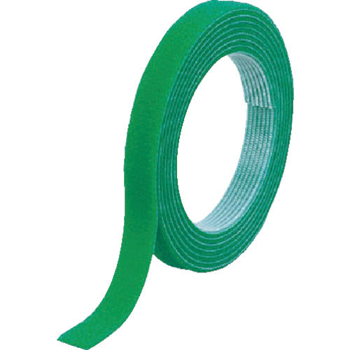 TRUSCO Magic Band [R Down] Binding Tape Double-Sided Width 40mm x Length 5m Green MKT-40V-GN 1 Roll