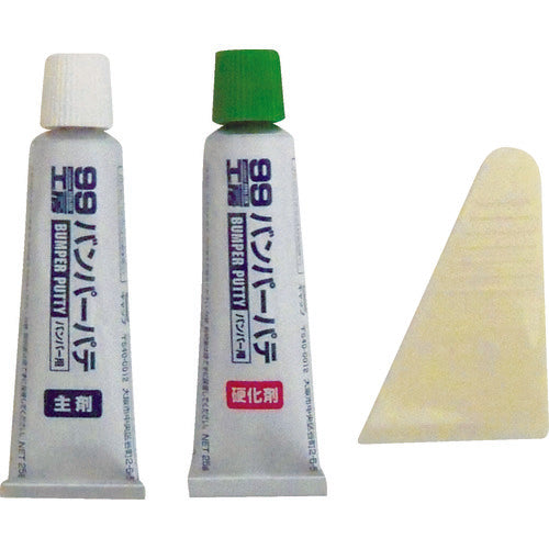 SOFT99 Vehicle Repair Agent Bumper Putty White &amp; Natural 09011 1 S