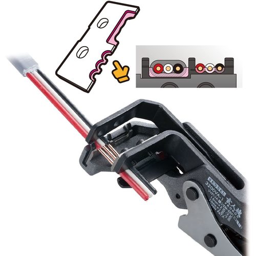 ＶＥＳＳＥＬ　ＶＡ線ストリッパー　Ｎｏ．３２００ＶＡ−１（ＶＶＦ／ＥＭ−ＥＥＦ用）　3200VA-1　1 丁